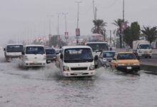 آليات الصيانة تواصل استعدادات أمانة بغداد للأمطار وتنظيف الخطوط الناقلة في العاصمة