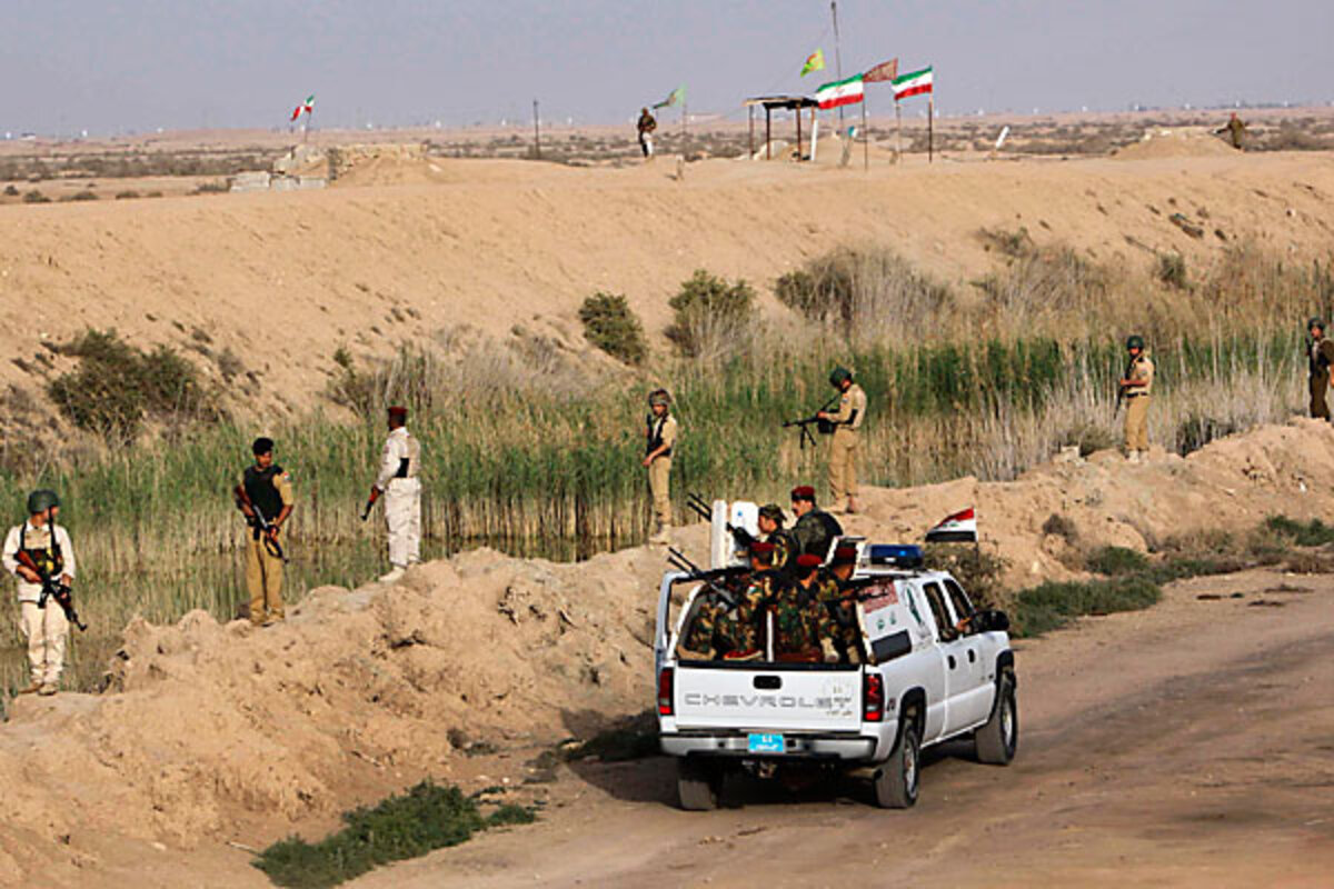 Iraq Iran Border Control and Electronic Surveillance Security Analysis