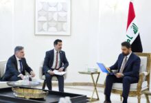 رئيس الوزراء علي الزيدي يبحث مع سفير الاتحاد الأوروبي تعزيز الاستثمار الأوروبي في العراق
