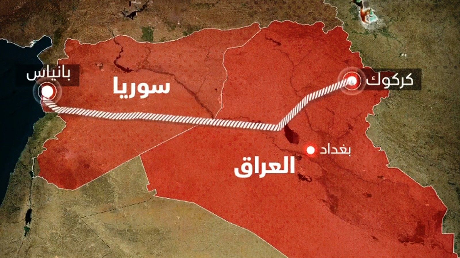 خطوط أنابيب النفط العراقية ومشاريع التصدير البديلة عبر سوريا وتركيا