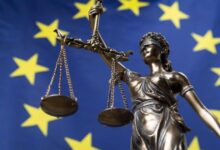 رسم تاريخي يوضح مسار نهضة الدول الأوروبية الحديثة وترسيخ دولة القانون